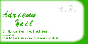 adrienn heil business card